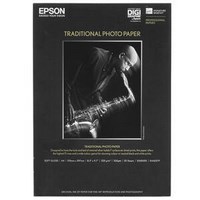 Epson Traditional Photo Paper - Papier photo - A4 (210 x 297 mm) - 330 g/m2 - 25 feuille(s) - pour - C13S045050