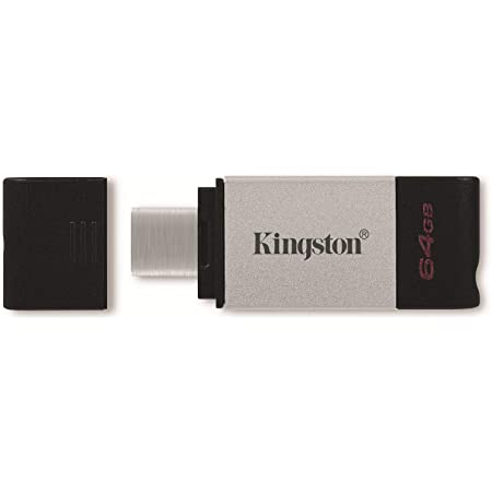 Kingston DataTraveler 80 - Clé USB - 64 Go - USB 3.2 Gen 1 / USB-C - DT80/64GB