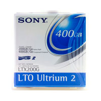 Cartouche Sony LTO2 - Ultrium - 200/400 Gb - LTX200GN